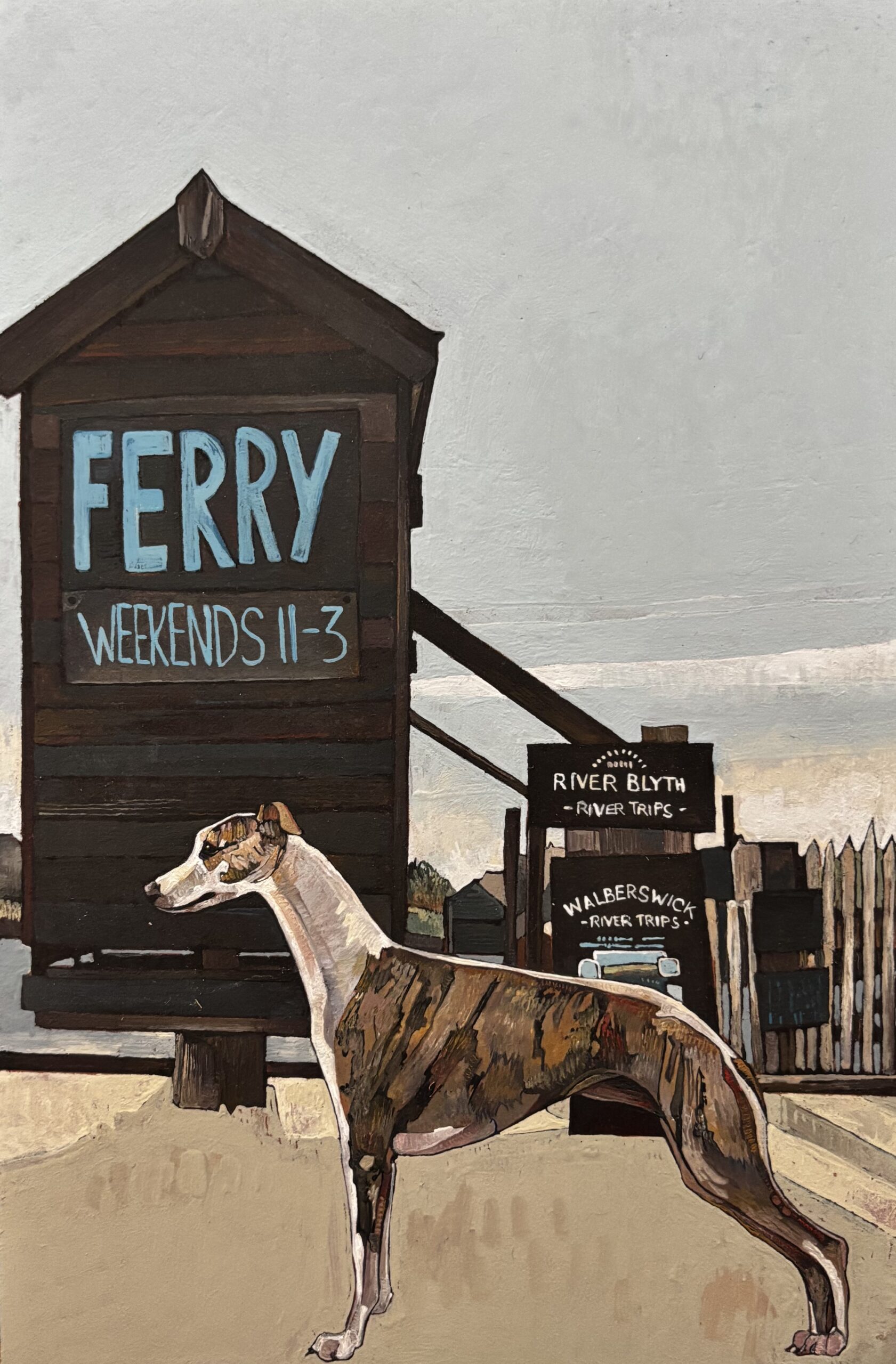 Southwold Harbour - Waiting for the Ferry