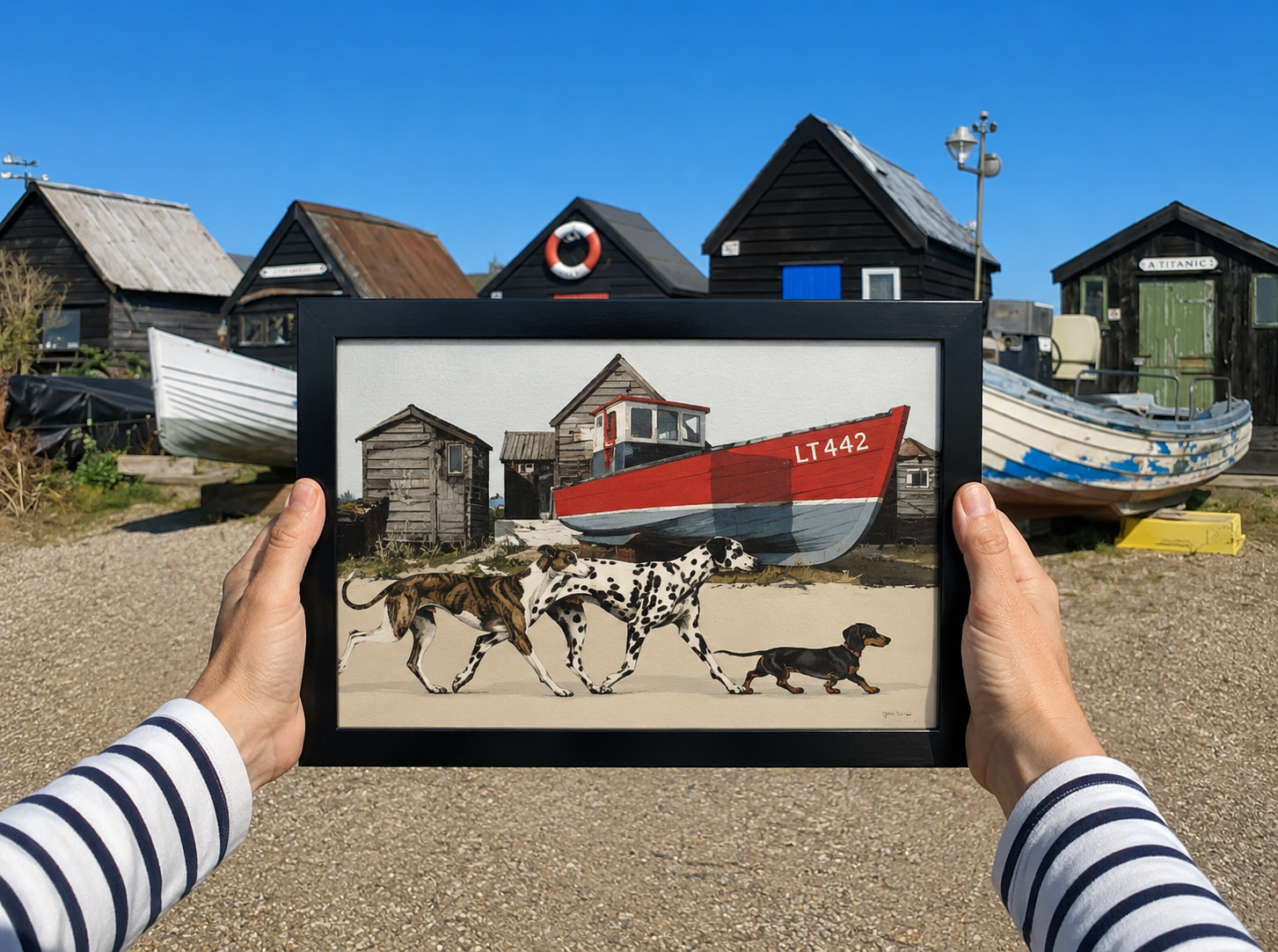 Southwold Harbour - Promenading With The Pack - Image 2