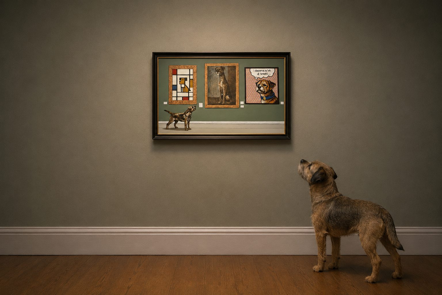 A Border at an Art Exhibition - Image 2