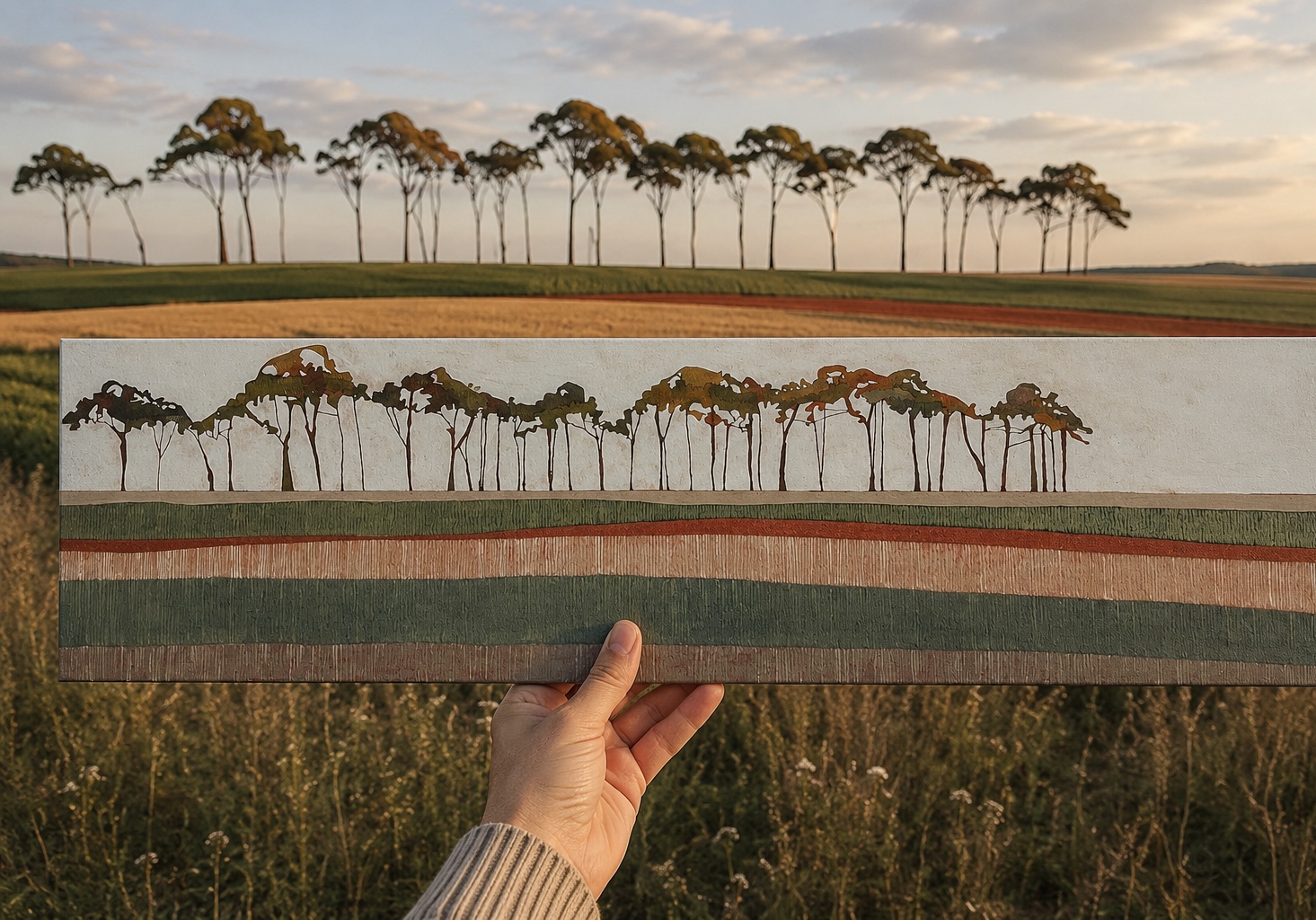 Norfolk Pines and Autumn Lines - Image 2