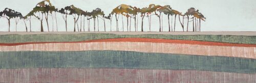 Norfolk Pines and Autumn Lines
