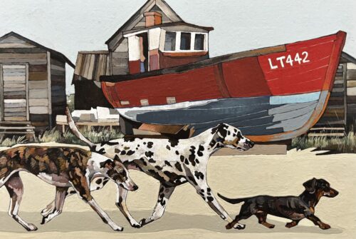 Southwold Harbour – Promenading With The Pack
