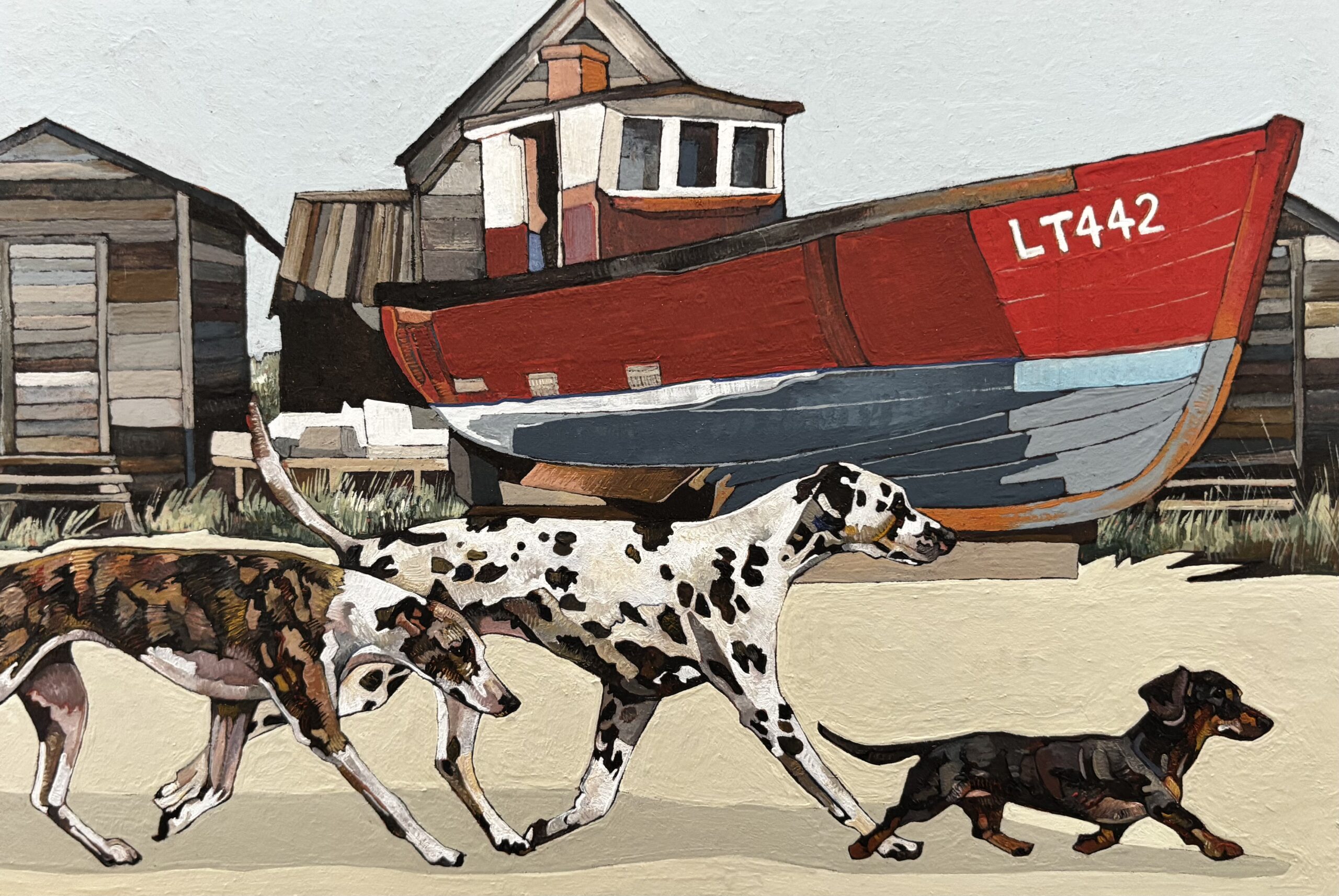 Southwold Harbour - Promenading With The Pack